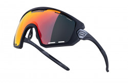 Ochelari Force Ombro Plus, lentila rosie, negru mat