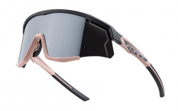Ochelari Force Sonic, lentila argintie oglinda, negru/bronz