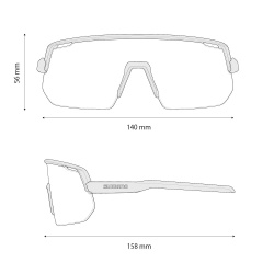 Ochelari Shimano CE-TCNL2 Technium L matte black photochromic gray - Img 3