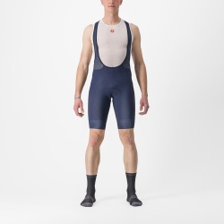 Pantaloni scurti cu bretele Castelli Entrata 2, pentru barbati, albastru belgian, XL