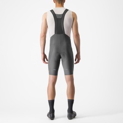 Pantaloni scurti cu bretele Castelli Espresso, Gri Gunmetal, M - Img 2