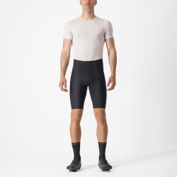 Pantaloni scurti cu bretele Castelli Espresso, Negru, XL