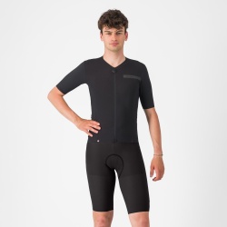 Pantaloni scurti cu bretele Castelli Premio EVO, pentru barbati, negru, XL