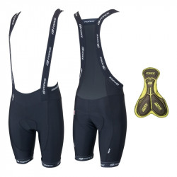 Pantaloni Scurti Force cu Bazon si Bretele B45 Negru