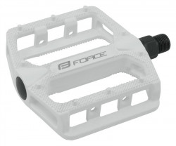 Pedale BMX Force Hot aluminiu albe