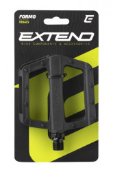Pedale EXTEND FORMO Plastic Negru 9/16" - Img 2