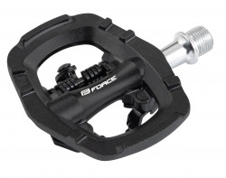 Pedale Force Select MTB/SPD cu rulmenti, negre
