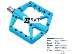 Pedale SXT N-13 Nylon-Fiber 9/16'' Cyan - Img 2