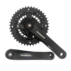 Pedalier Shimano Tourney FC-TY501 42X34X24T 170mm, negru (AFCTY501C244XLB), vrac