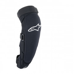 Protectii Genunchi Alpinestars A-Impact Plasma Pro Knee Shin Protector Black White S