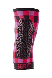 Protectii genunchi Seryt Checker Pink L/XL - Img 2