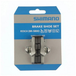 Saboti frana sosea Shimano BR-5800-S REZERVE R55C4 ARGINTIU