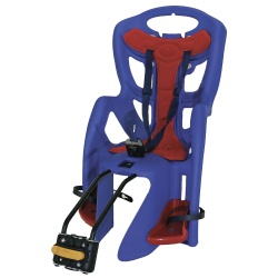 Scaun Bicicleta Spate pentru Copii Prindere pe Cadru BELELLI PEPE STANDARD BLUE LIGHT B - Img 2
