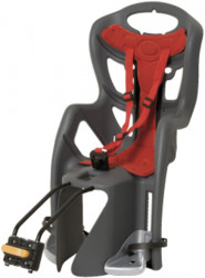 Scaun Bicicleta Spate pentru Copii Prindere pe Cadru BELLELLI PEPE STANDARD Grey - Img 1