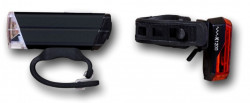 Set lumini far si stop RFR Tour 25 HPA USB Negru