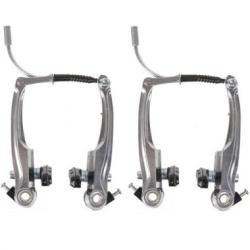 Set V-Brake Aluminiu M-WAVE ( F+R ) Silver 113 mm - Img 3