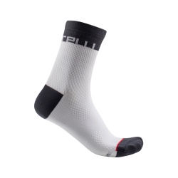 Sosete Castelli Velocissima 12, de dama, Alb/Antracit, S/M, 35-38