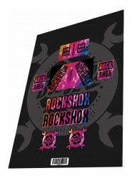Stickere adezive amortizor ROCKSHOX Vivid R2C AIR Plastic Gradient 2016