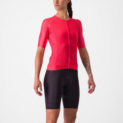 Tricou cu maneca scurta Castelli Aero PRO 7.0 W, de dama, Rosu, M - Img 3