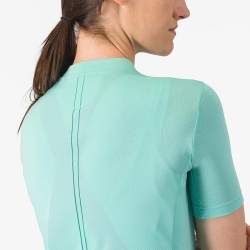 Tricou cu maneca scurta Castelli Anima 4, pentru femei, albastru piscina, L - Img 3