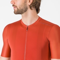 Tricou cu maneca scurta Castelli Espresso 2, pentru barbati, paprika L - Img 3