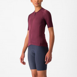 Tricou cu maneca scurta Castelli Espresso W, de dama, Visiniu, S - Img 3