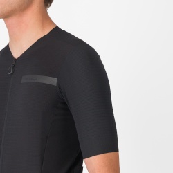 Tricou cu maneca scurta Castelli Premio EVO, pentru barbati, negru deschis/negru, XXL - Img 2