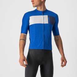 Tricou cu maneca scurta Castelli Prologo 7 Albastru/Alb/Antracit