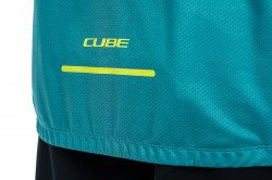 Tricou CUBE ATX Half Zip CMPT S/S Verde Lime - Img 4
