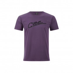 Tricou CUBE Organic T-Shirt Edge Plum
