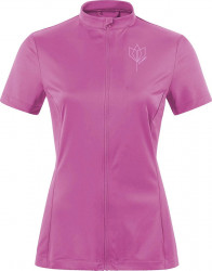 Tricou CUBE Tour Core WS Jersey Full Zip S/S Violet