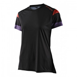 Tricou Troy Lee Designs Lilium Rugby Black