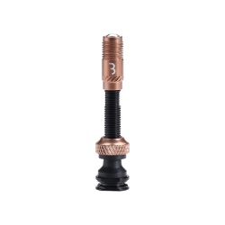 Valve tubeless BBB Valve CoreCap aluminiu copper 40mm set 2 bucati - Img 3
