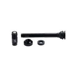 Valve tubeless BBB Valve CoreCap aluminiu negru 60mm set 2 bucati - Img 2