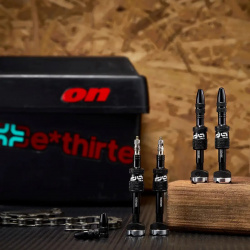 Valve Tubeless E*THIRTEEN Quick Fill Presta Inaltime janta 16-24 mm Negru