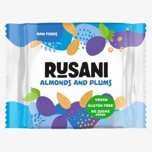 Baton natural Rusani - Migdale si Prune - Img 1