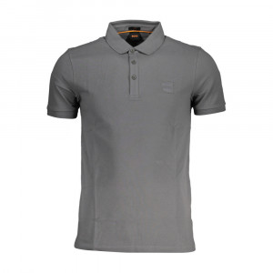 Hugo Boss shirt мъжка поло тениска с бродирано лого