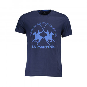 la martina t shirt мъжка пролетна тениска бяла с голямо лого