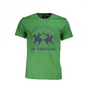 la martina t shirt мъжка пролетна тениска бяла с голямо лого