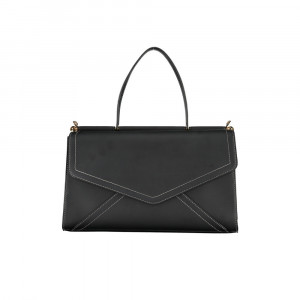 Love Moschinо Black дамска черна чанта верижка лого 
