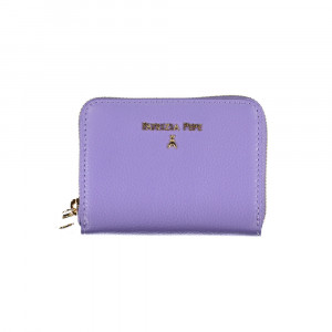Patrizia Pepe women Purple purse дамско портмоне със златно лого