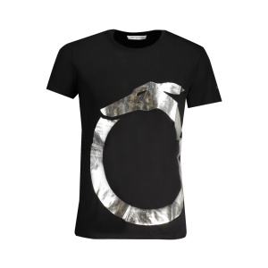 Trussardi t shirt мъжка тениска бяла с голямо лого