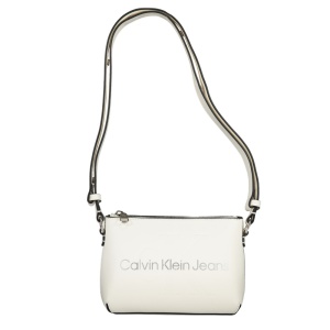 Calvin Klein women woman crossbody bag logo чанта за през рамо дълга дръжка голямо лого дамска клъч чанта релефно лого кожа