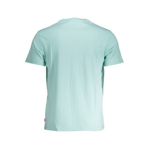 Levi's мъжка пролетна тениска синьо с голямо лого бейсик модел basic tshirt