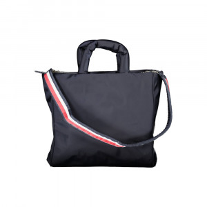 Tommy Hilfiger women blue дамска чанта тъмносиня голямо лого 