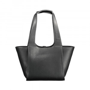 Tommy Hilfiger women black дамска чанта черно голямо лого 