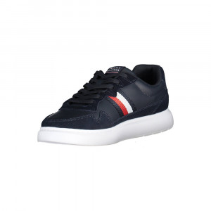 Tommy Hilfiger мъжки маратонки тъмносин червена бяла лента лого