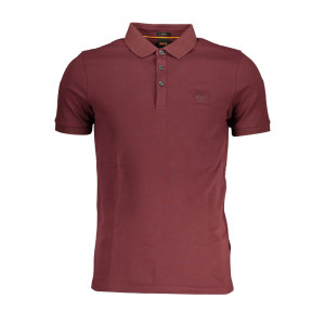 Hugo Boss shirt мъжка поло тениска с бродирано лого