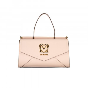 Love Moschinо nude дамска пудра чанта верижка лого 