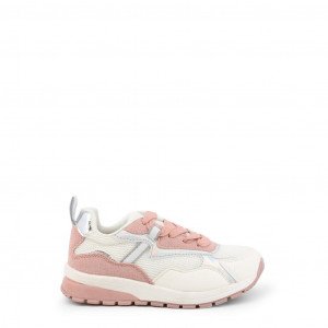 shone kids sneakers детски маратонки висока подметка цветни детайли бял шипове злато лъскаво блестящо